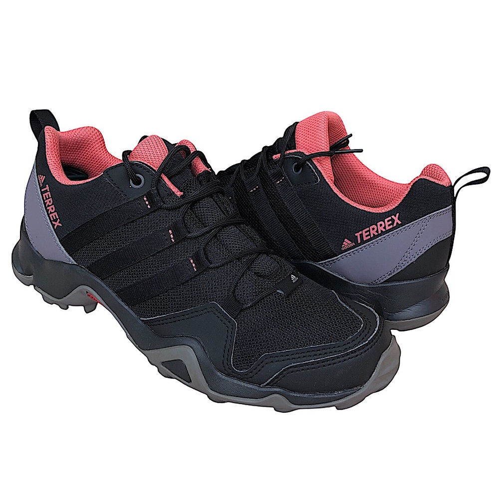 adidas Womens Terrex Traxion BB4622 Black/Black/Tactile Pink Sneakers Shoes 8